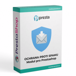 Dvojí ochrana formulářů proti spamům - Antispam PrestaShop modul